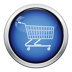 Image showing Supermarket shopping cart icon