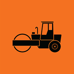 Image showing Icon of road roller