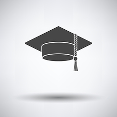 Image showing Graduation cap icon