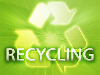 Image showing Recycling symbol