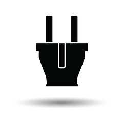 Image showing Electrical plug icon