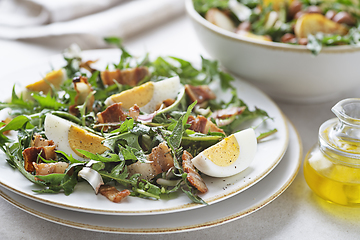 Image showing Dandelion salad