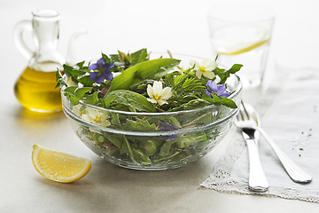 Image showing Spring salad