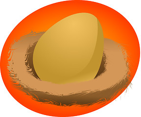 Image showing Nest egg