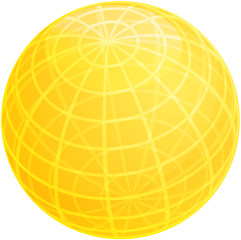 Image showing Grid sphere illustration
