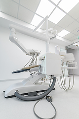 Image showing Interior of dentistry medical office, special equipment