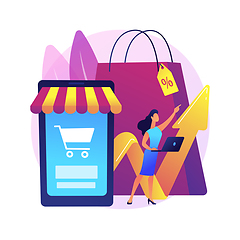 Image showing Consumer demand abstract concept vector illustration.