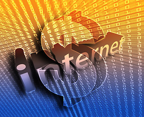 Image showing Internet illustration