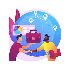 Image showing Chatbot customer service abstract concept vector illustration.