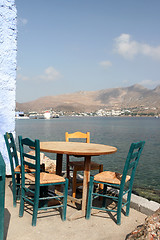 Image showing seaview reastaurant