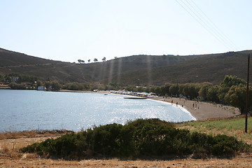 Image showing shiny beach