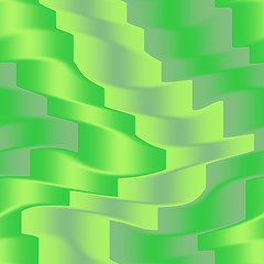 Image showing Wavy glowing colors