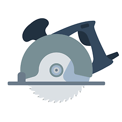 Image showing Circular saw icon