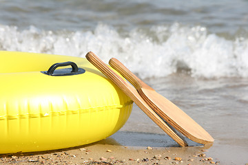 Image showing detail beach toys
