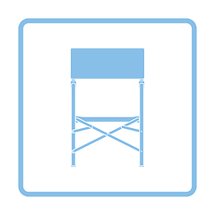 Image showing Icon of Fishing folding chair