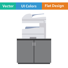 Image showing Copying machine icon