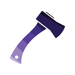 Image showing Camping axe  icon