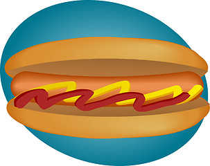 Image showing Hot dog