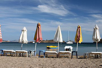 Image showing empty beach