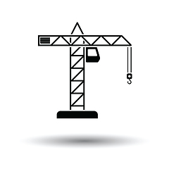 Image showing Icon of crane