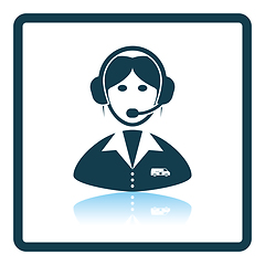 Image showing Logistic dispatcher consultant icon