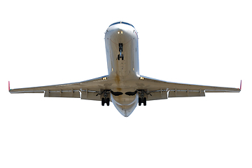 Image showing Plane isolated on a white background