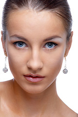 Image showing portrait of beautiful model