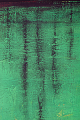 Image showing Green and black grunge colored texture background.