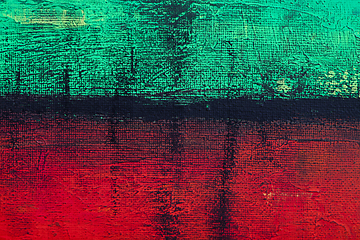 Image showing Green and red grunge colored texture background.