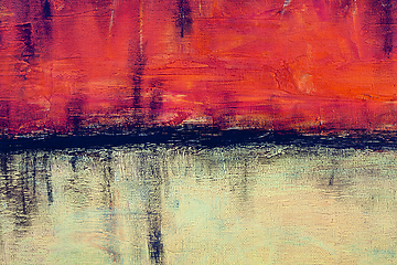 Image showing Yellow and orange grunge colored texture background. 