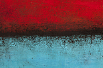 Image showing Red and blue grunge colored texture background.