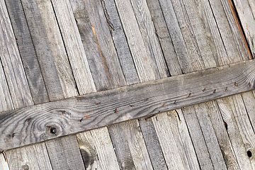 Image showing old wooden planks