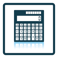 Image showing Statistical calculator icon