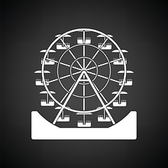 Image showing Ferris wheel icon