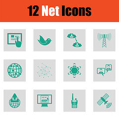 Image showing Set of Communication icons