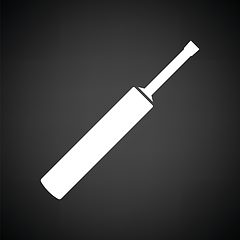 Image showing Cricket bat icon