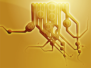 Image showing Technical schematic diagram