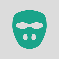 Image showing Cricket mask icon