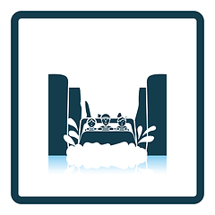 Image showing Water boat ride icon