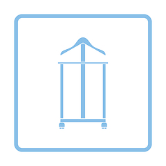 Image showing Hanger stand icon