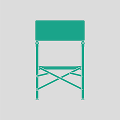 Image showing Icon of Fishing folding chair