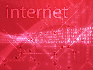 Image showing Internet data