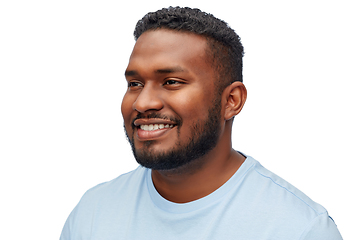 Image showing portrait of smiling young african american man