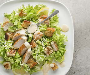 Image showing Chicken Caesar Salad