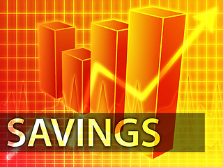 Image showing Savings finances