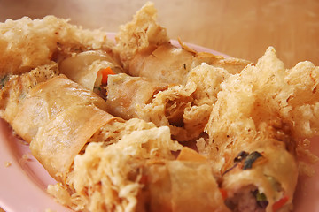 Image showing Fried dimsum