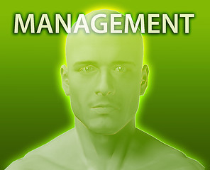 Image showing Head for management