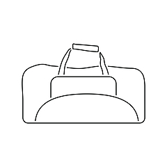 Image showing Icon of Fitness bag