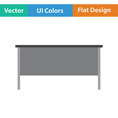 Image showing Office table icon