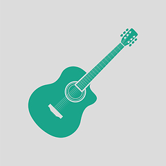 Image showing Acoustic guitar icon